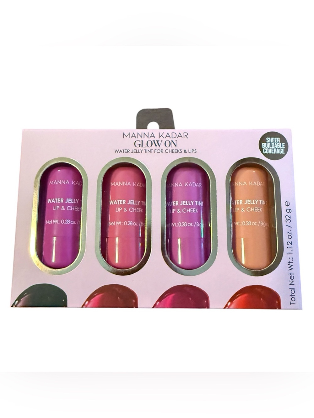 Manna Kadar Glow On Water Jelly Tint Lip & Cheek Set